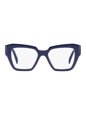 PRADA - PR 09ZV Marmo Baltico Blue Purple Marbled Eyeglass Frames | 50-18-145